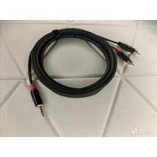 085-MGY-MS  Jack 3,5 стерео  <=> 2 Rca  Mr. Cable Gemini MS  